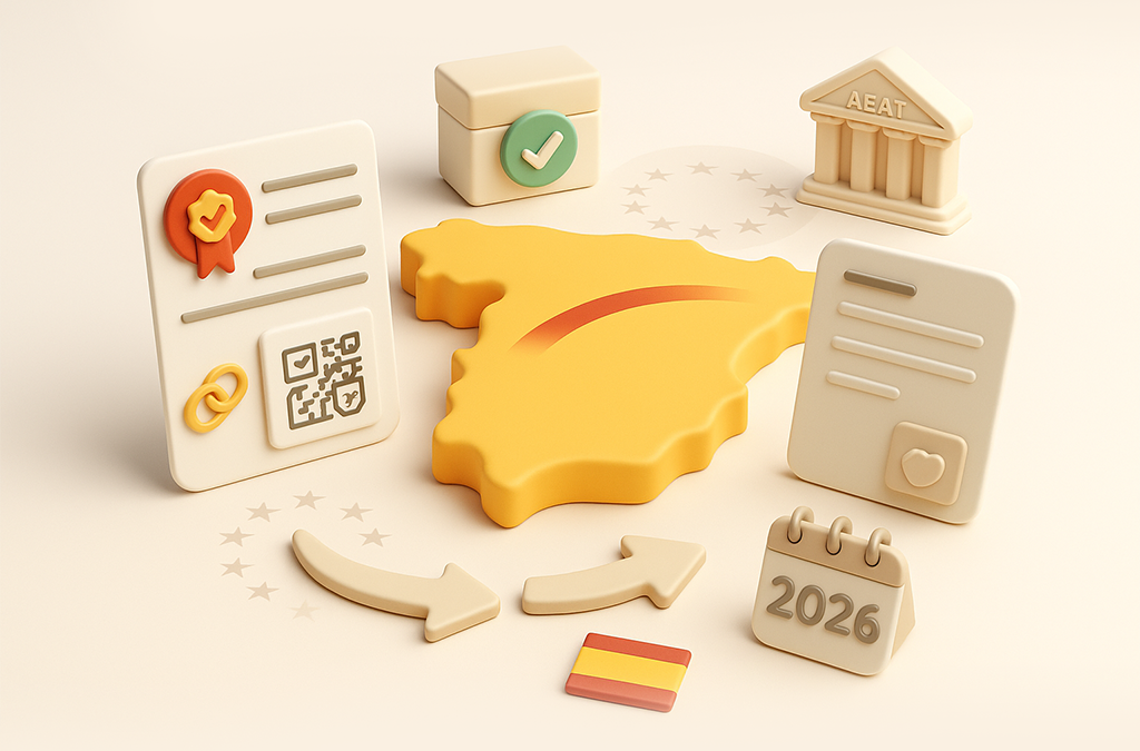 Espagne : échanger des factures